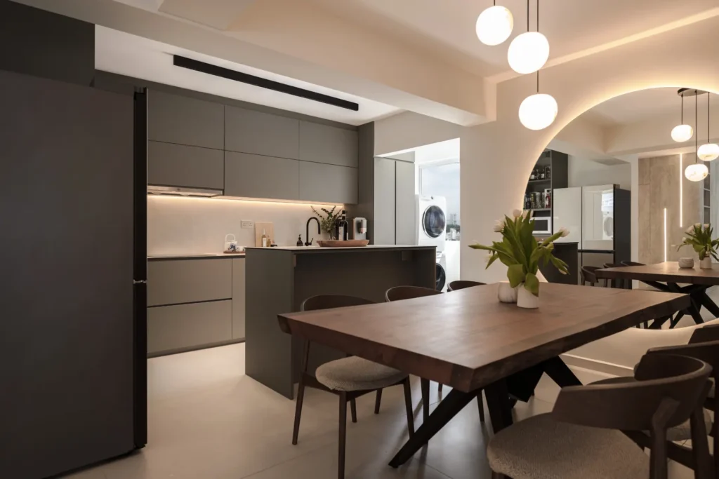 Keep it Minimal kitchen and dining