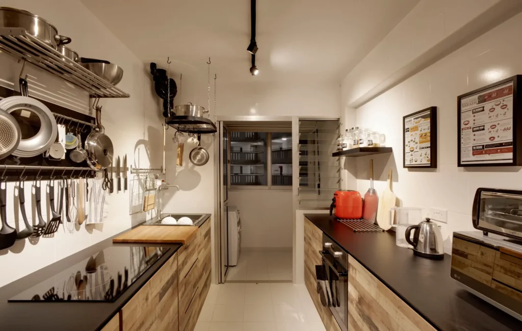 Industrial Makeover kitchen