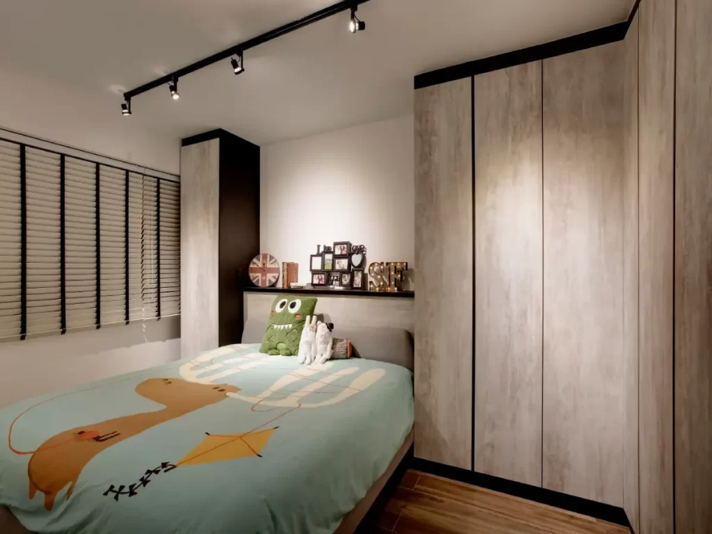 Industrial Makeover bedroom