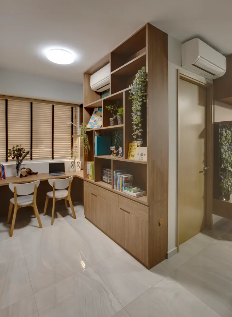 Paradise in the City study room