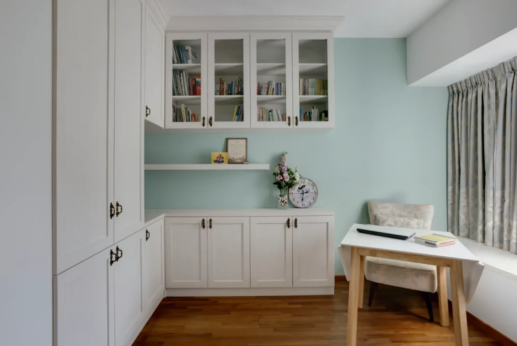 Rustic Cotton Candy study room