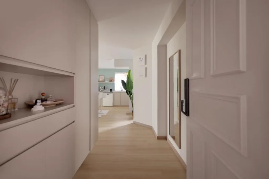 Sleek Nordic room