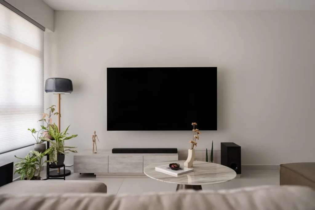 Keep it Minimal liivng room