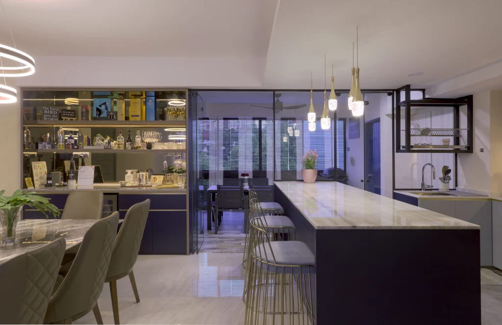 Practical Luxury living and dinning