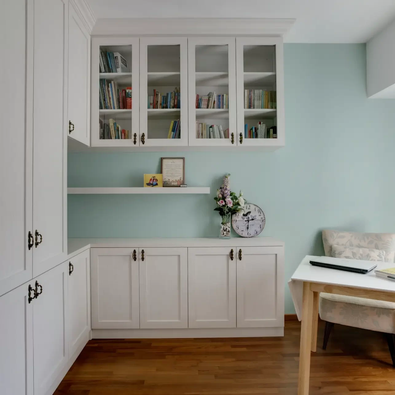 Rustic Cotton Candy study room