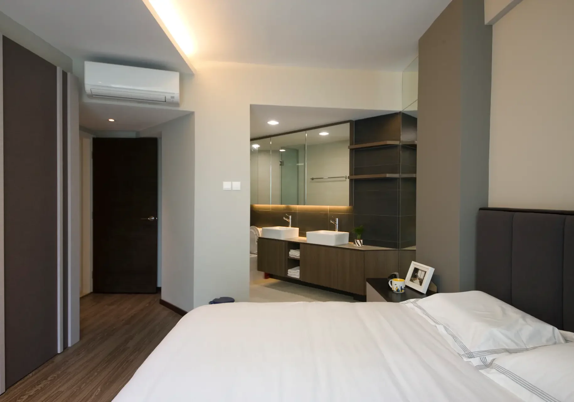 Contemporary Practicalities bedroom