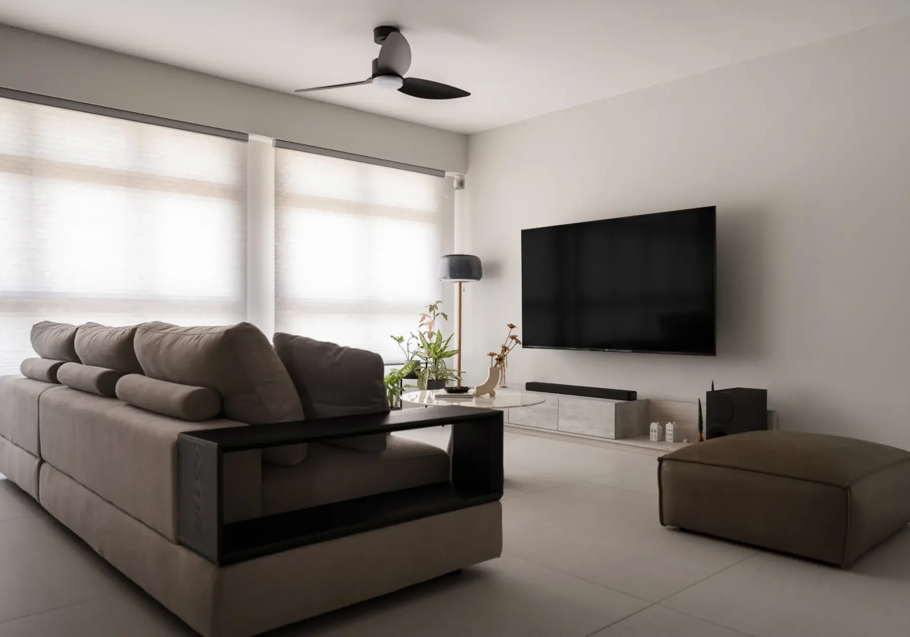 Keep it Minimal liivng room